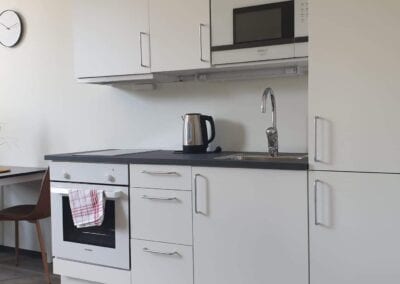 Bilde av kjøkken og spiseplass