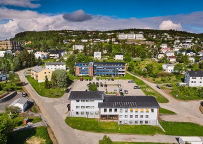 Oversiktsbilde av bygning i Harstad